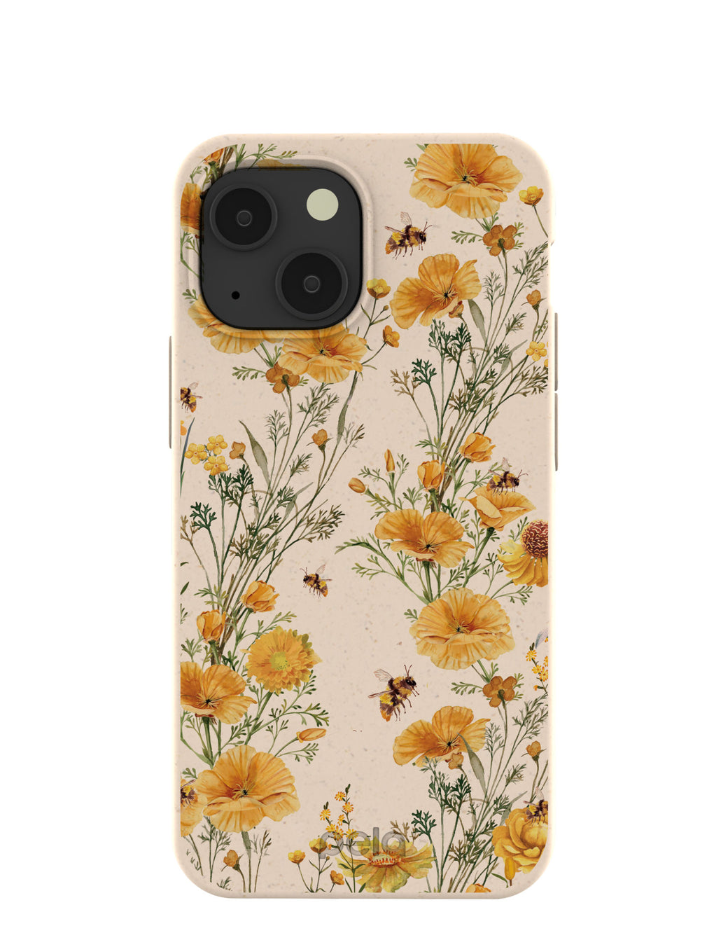 Seashell Vintage Bee iPhone 13 Mini Case