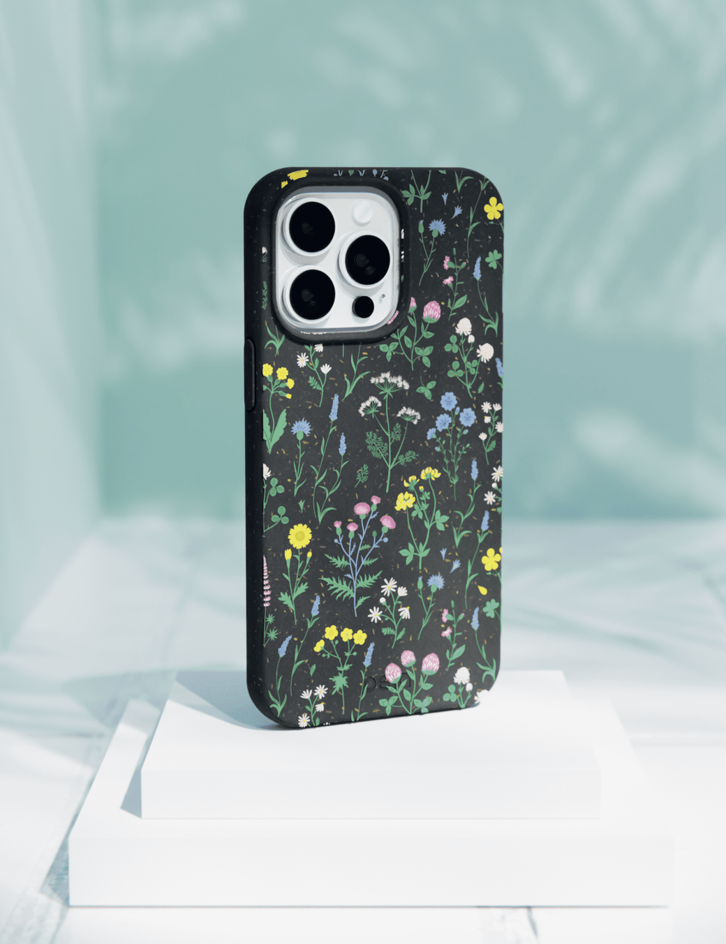Black Shadow Blooms iPhone 11 Pro Case