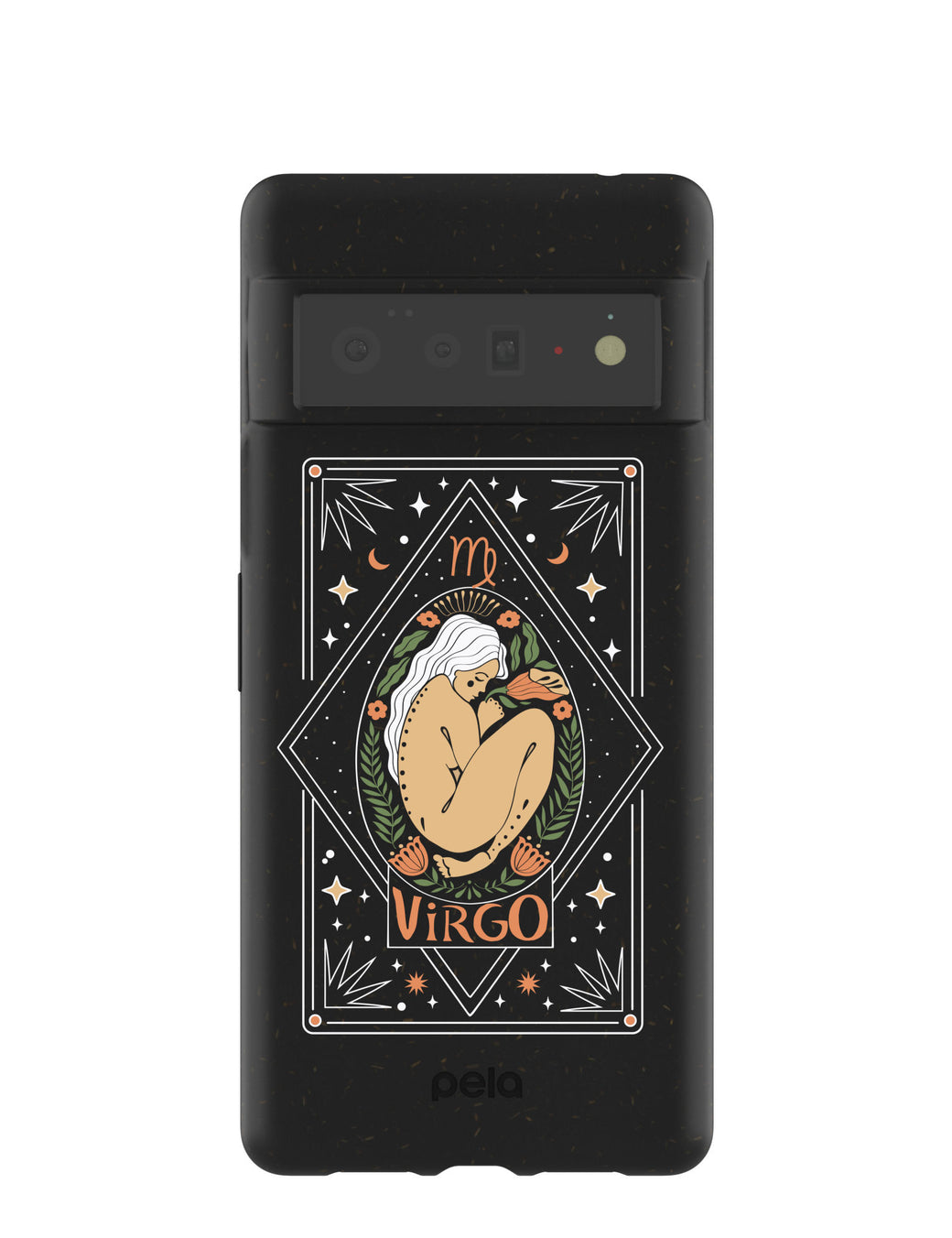 Black Virgo Google Pixel 6 Pro Case