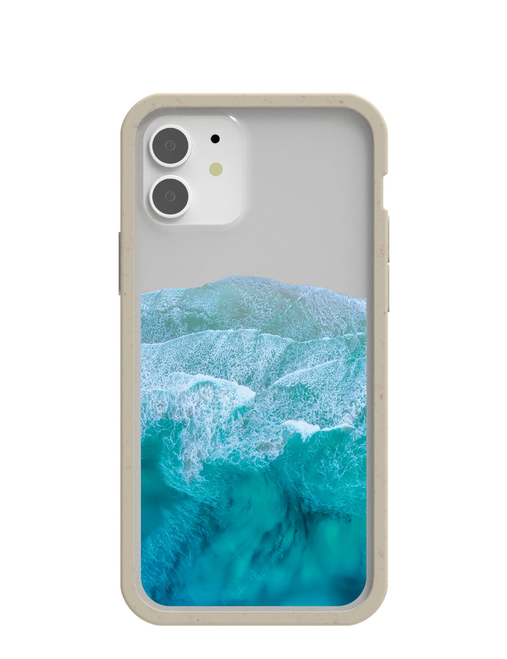 Clear Waves iPhone 12/ iPhone 12 Pro Case With London Fog Ridge