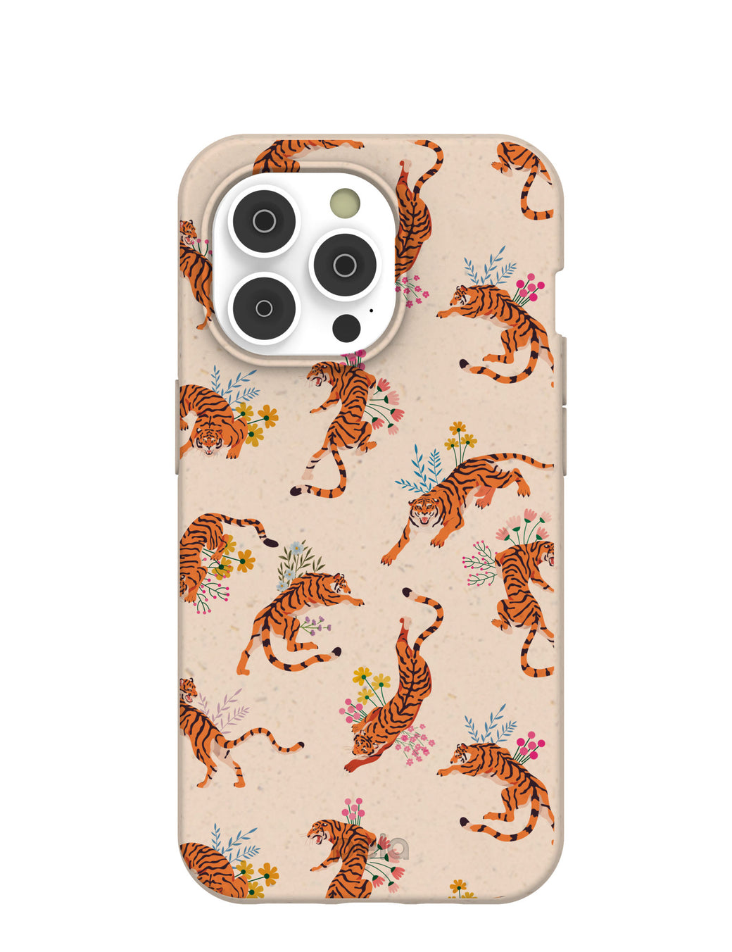 Seashell Whimsical Tigers iPhone 14 Pro Case with MagSafe Module
