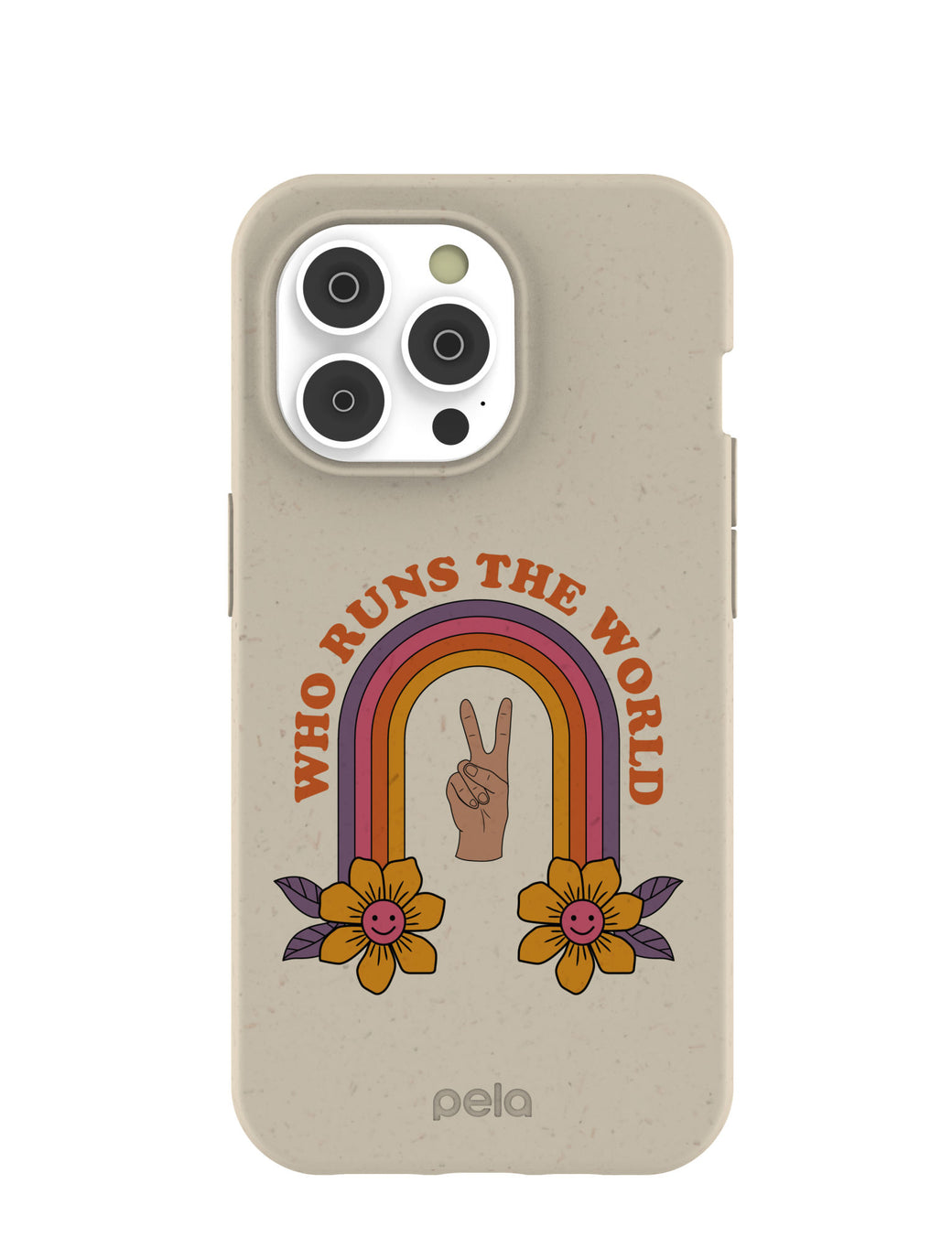 London Fog Who runs the world iPhone 14 Pro Case with MagSafe Module