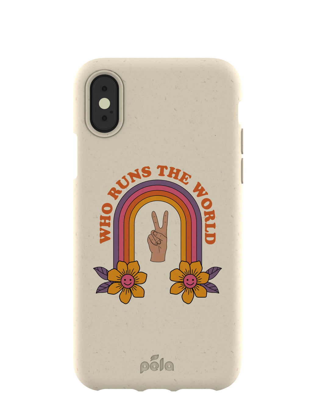 London Fog Who runs the world iPhone X Case